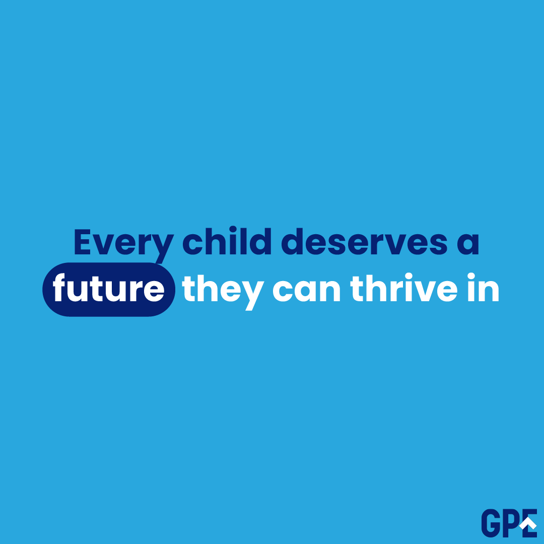 Funding education is the basis to give every child the future they deserve 💙📚