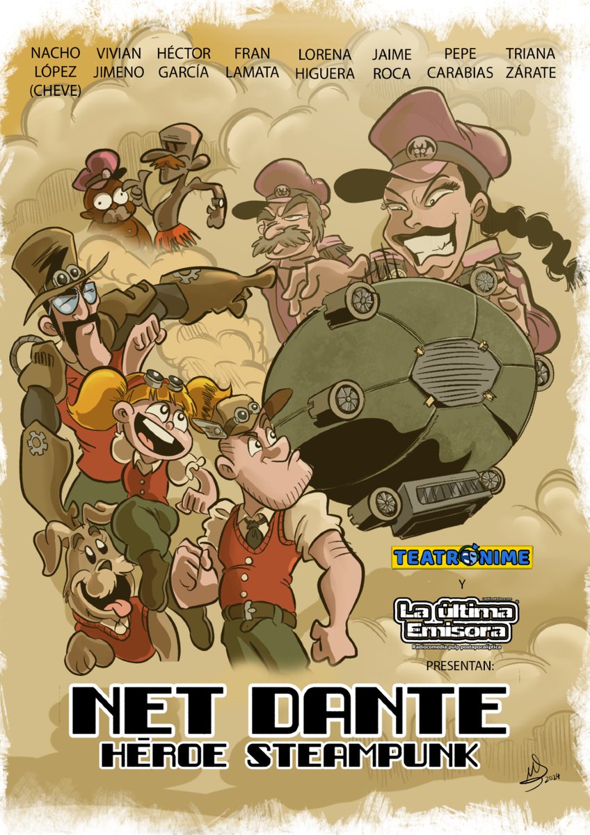 Nos vemos a las 19:00 🇪🇸 | 12:00 🇲🇽 en twitch.tv/teatronime y en youtube.com/@teatronime