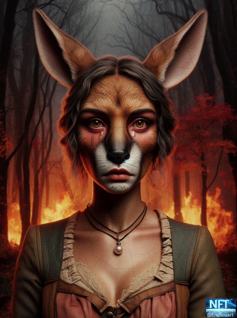 Eroticuart's tweet photo. 🖼️Time is ticking! Don't miss the chance to own one of exclusive 1/1 art NFT.
"Lady in a Kangaroo Mask"  
only 1 available  
0.25 $eth 
🔗link= https://t.co/DZ5yhkBZ3E 👈

#nftcollector #cryptoart #nftart #nftcommunity #nftfam #nft_shill #NFT_Shill #DigitalArt #CryptoCommunity https://t.co/yrly4xwqXC