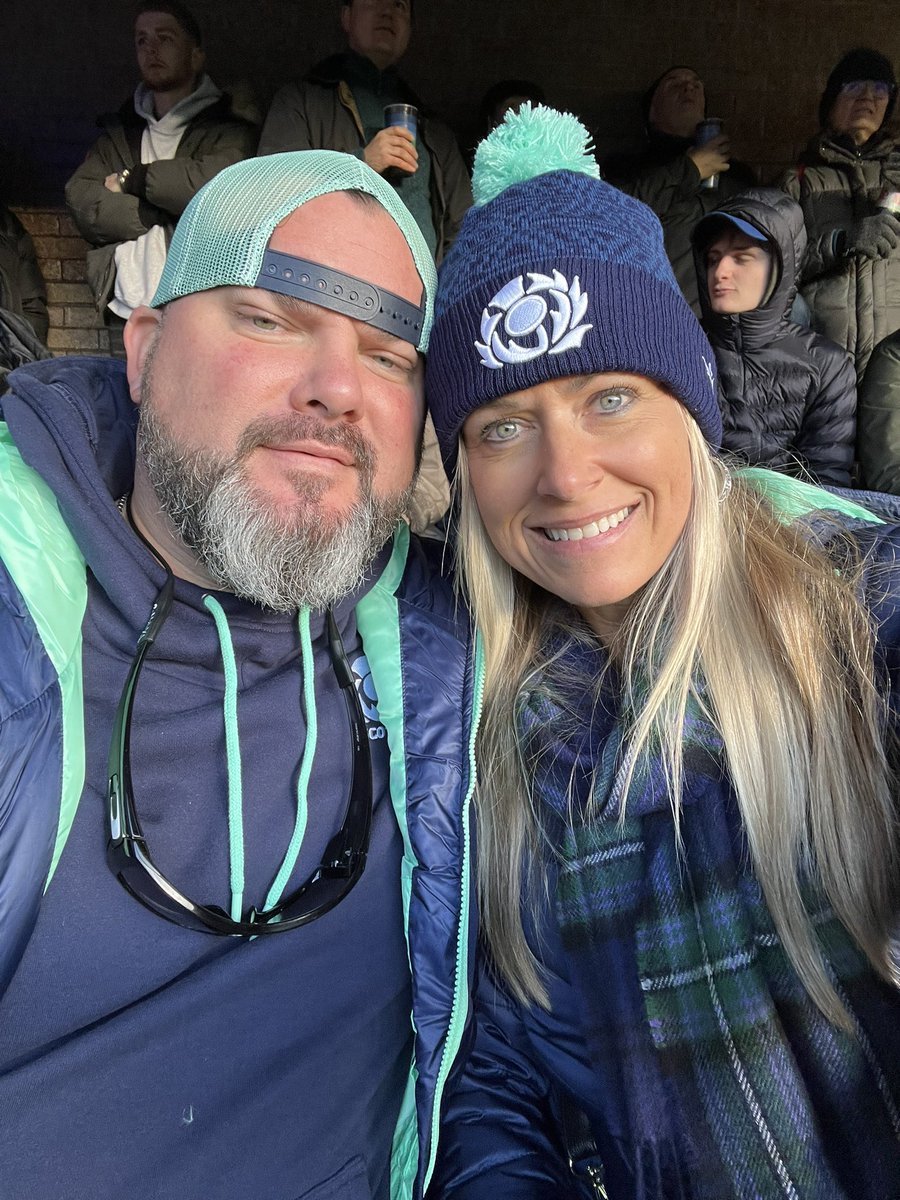 AshleySchickTX's tweet photo. Amazing time at our first @scottishrugby match! 🏴 #ScovsAus https://t.co/zq5JwRa5Dg