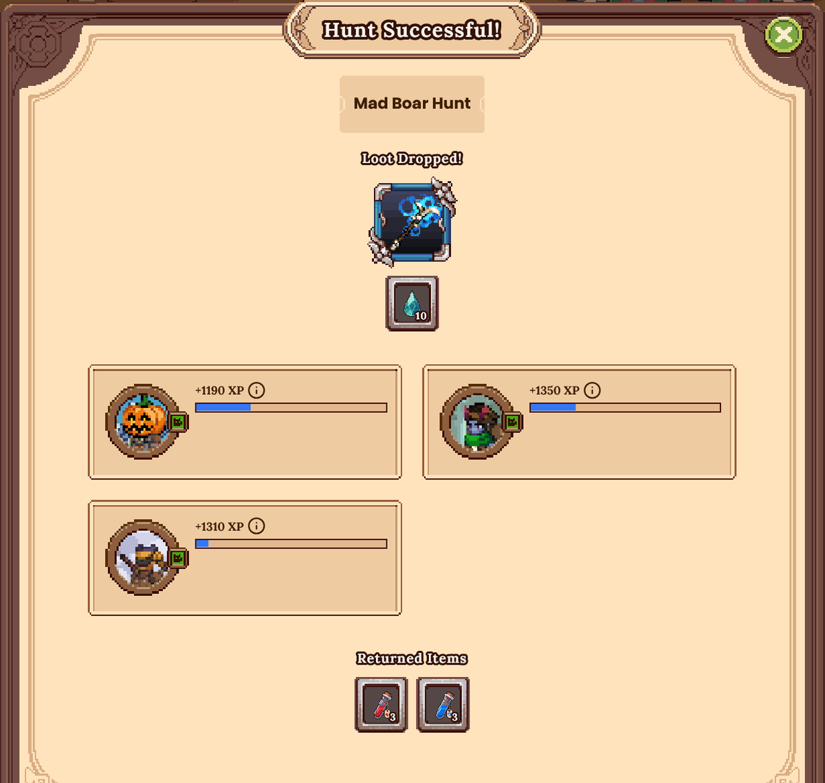 boggsee33's tweet photo. Landed another #GoreStaff off the #VoidHunts in @DeFiKingdoms !   #BoarDown

Keeping these #NFT Staffs stocked up for #PvP and #Pve Combat .

So excited for the new #Patrols coming to the Sundered Isles on @MetisL2 blockchain! https://t.co/GTT11P1L80