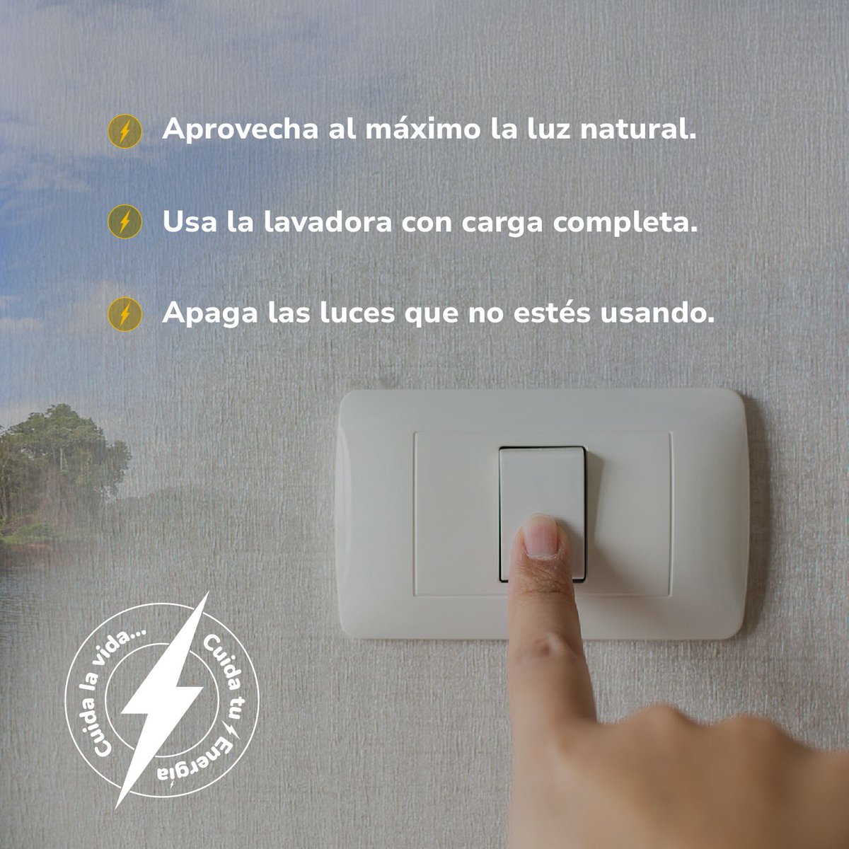 MinEnergiaCo's tweet photo. ¡El cuidado del planeta está en nuestras manos!
Hacer un uso eficiente de los recursos es una responsabilidad colectiva y representa un cambio enorme en términos de preservación.
#CuidaLaVida ⚡ #CuidaTuEnergía https://t.co/0m1Gklajj5