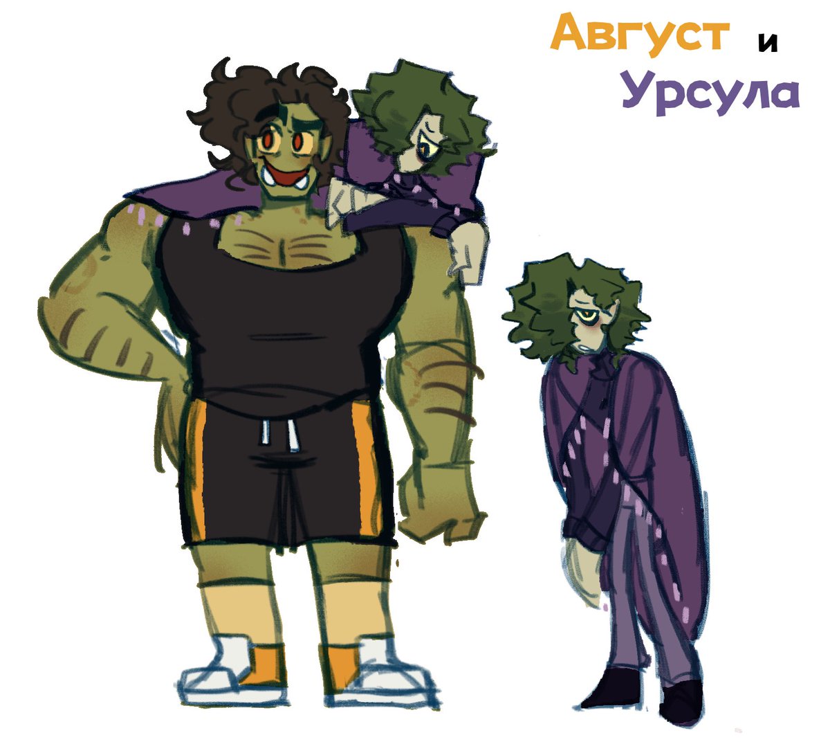 August and Ursula
Tow lovers
#characterdesign #originalcharacters