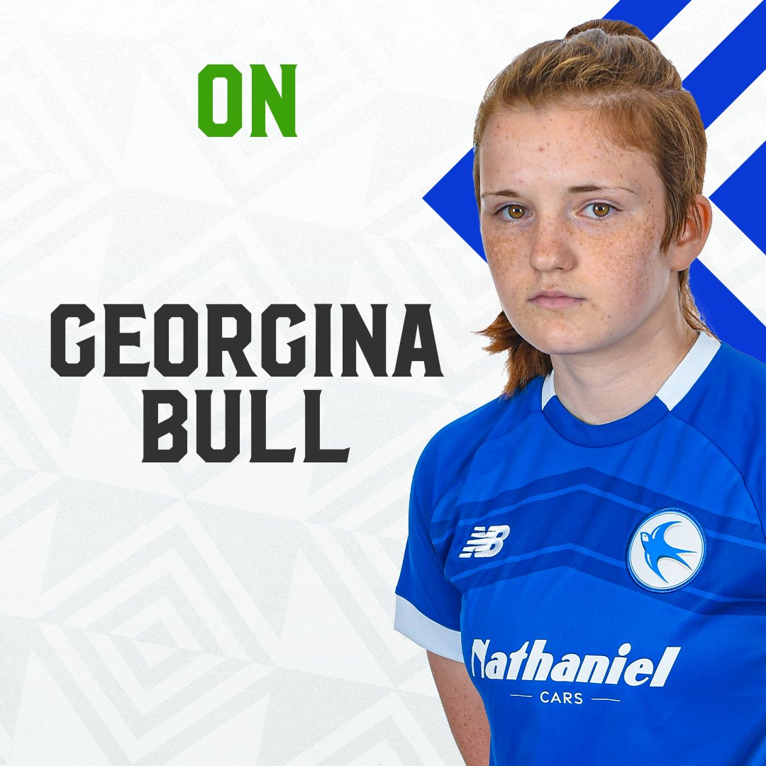 CardiffCityFCW's tweet photo. 80 - Another double sub sees Lucy Malin and Georgina Bull come on. (1-4)

➡️Bull &amp; Malin
⬅️Cook &amp; Barry

#CityAsOne https://t.co/twFc7bgA9Q