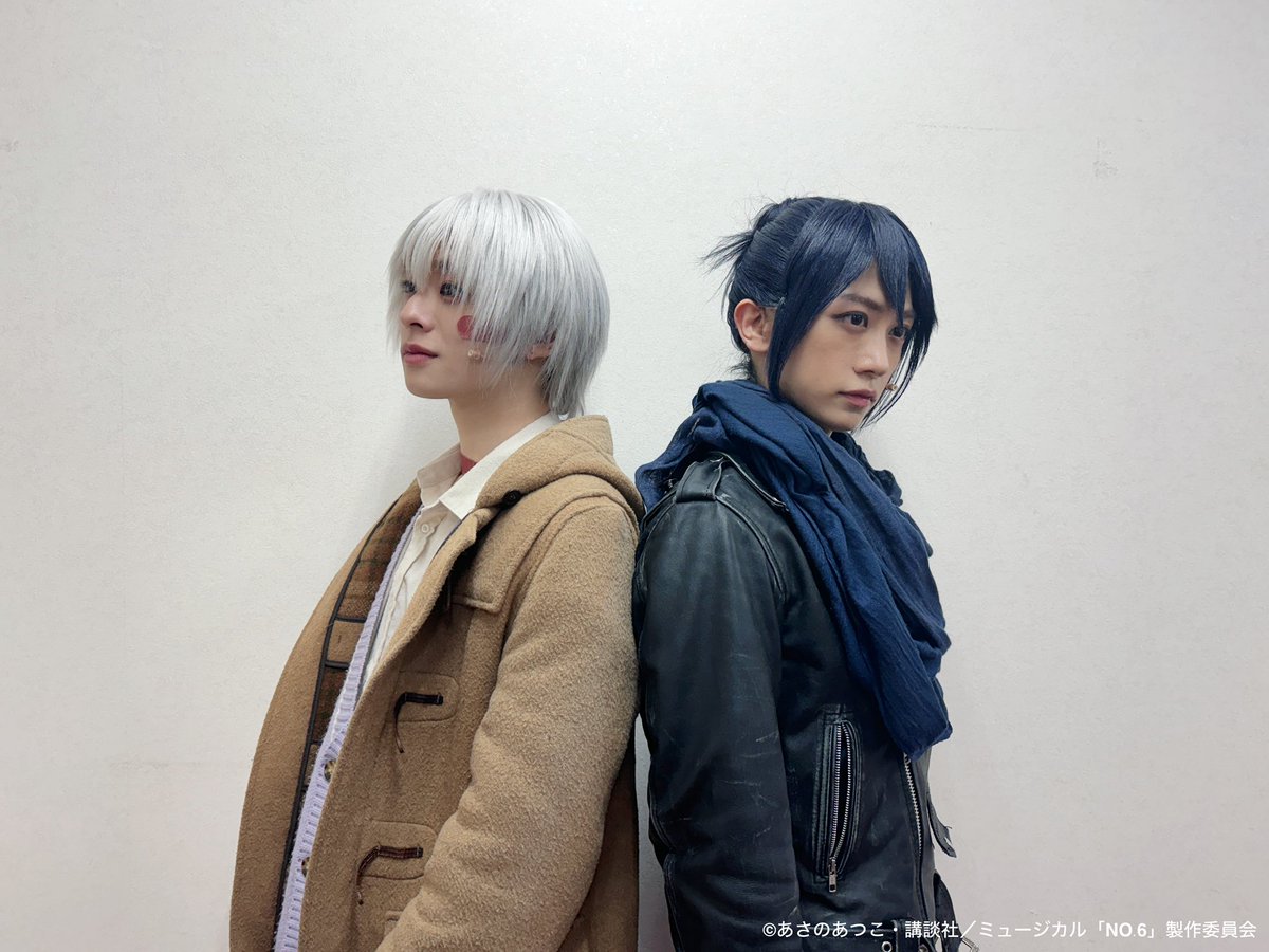 no6_musical's tweet photo. ミュージカル「NO.6」千穐楽📘②

最後はこの2人。稽古から毎日常に全力でカンパニーを引っ張ってくれました。今しかできない、この2人だからこそできる物語をお届けできたと思います。

改めまして、ご声援いただいた全ての皆様ありがとうございました。

「きみに出逢えてよかった」

「再会を必ず」 https://t.co/pMbFBiEAbV