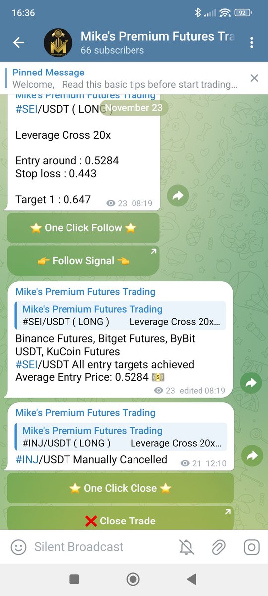Mikeocalh4's tweet photo. Good movement on $sei providing us more than 200% profits. It could be better cause was close to our original target...but Its fine. More soon!!

#crypto #moom #altcoins #trading #binance #sei https://t.co/1Kdl4ROpL5