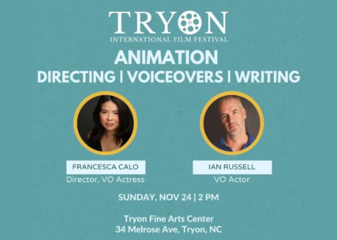 ianrussellvoice's tweet photo. https://t.co/KbWr7HmDU0
Heading out to #Tryonnc shortly, as a presenter with @Monetatwork and as one of the voices of their nominated short animation, The 1971 Kitchen Grand Brie #tryoninternationalfilmfestival #animationvoices https://t.co/1jcgy1IcTt