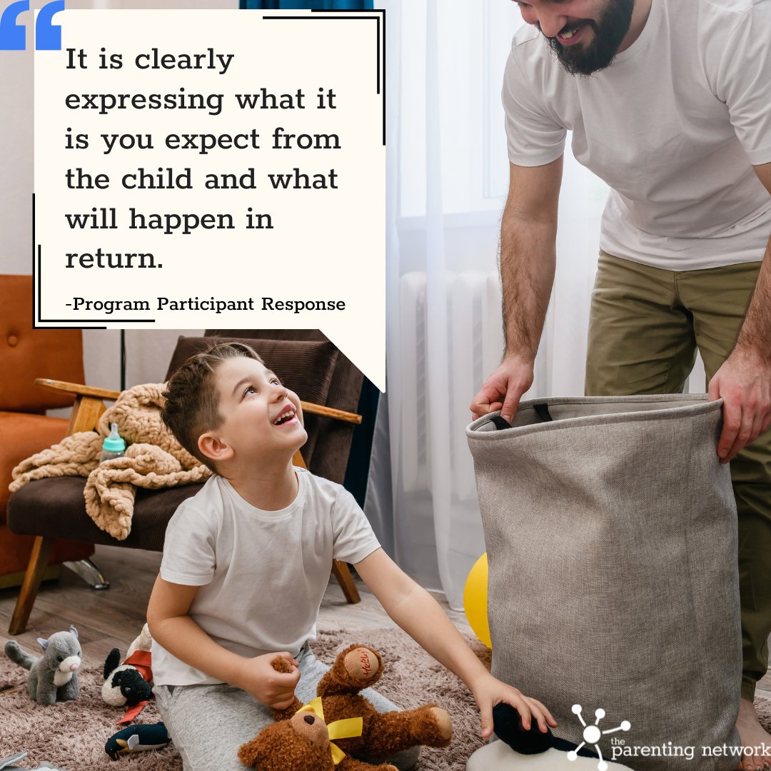 TheParentingNet's tweet photo. Clear communication is key when it comes to speaking with children.

Try using an “I allow” statement with your kiddo:
“I allow children who pick up toys today to play with them after nap"

For more information, visit our website:
https://t.co/cYF4x3unux

#positiveparenting #tpn https://t.co/JkchqFhFXR