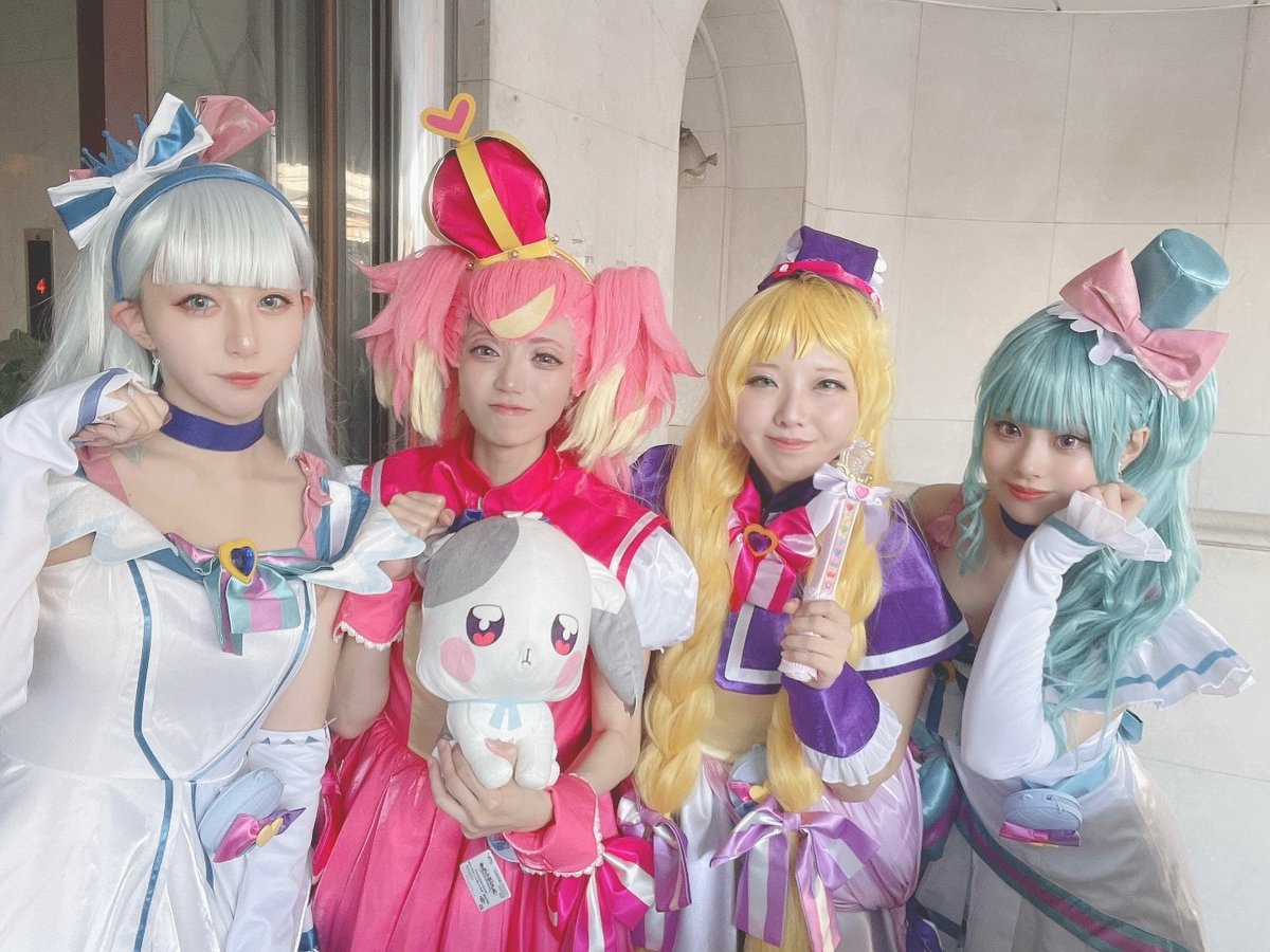 🩷💜🐶ぴーすふるにこきゅあ！🐱🩵💚

#ジャパコスDJ さんにてパフォーマンスさせていただきました！！！みんなでとーってもわんわんわんだふる！なステージをお届けできて楽しかったね🩷

また一緒にあそぼーー！！！

感想はぜひ　#うるきゅあ　まで！！