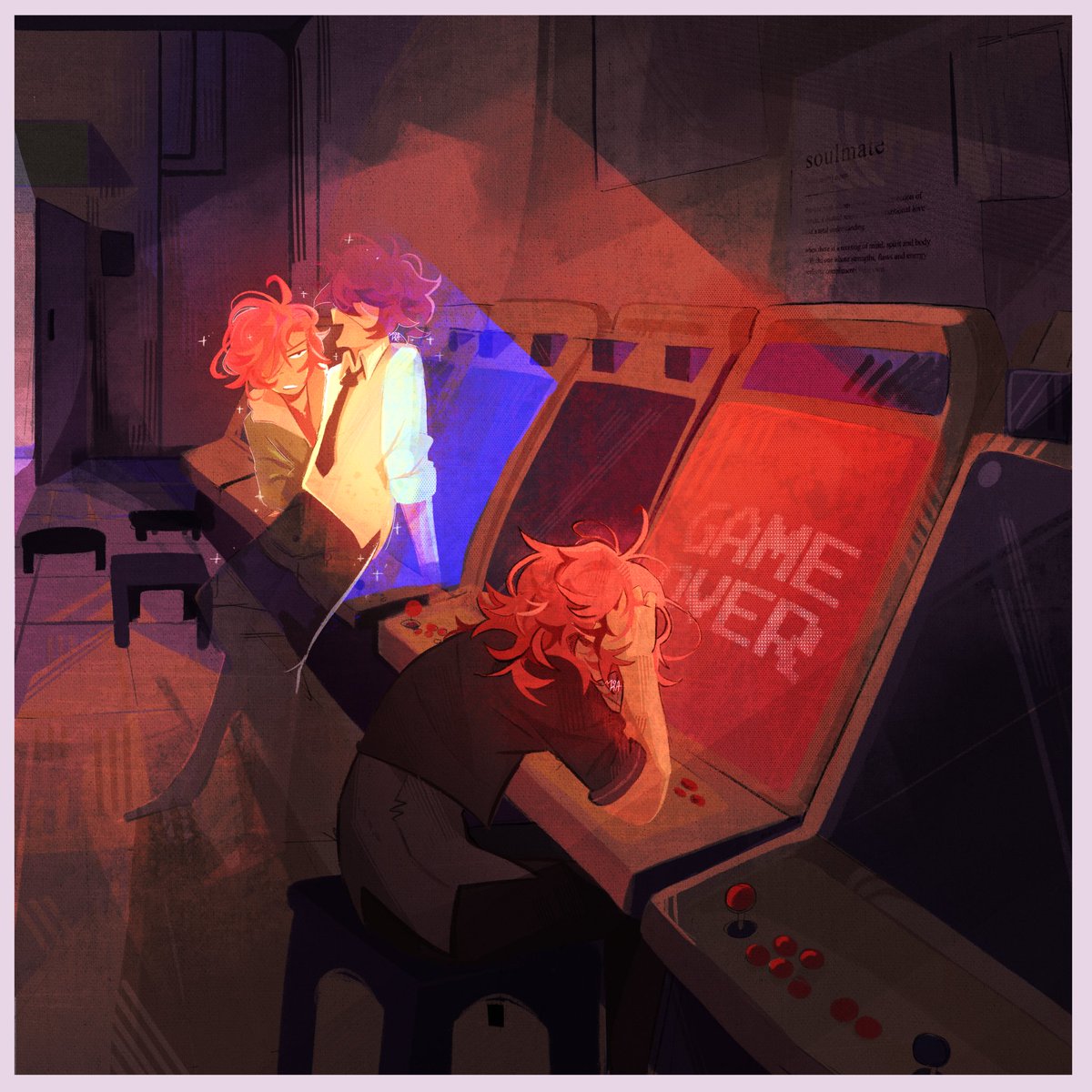 a sentimental longing or wistful affection for a period in the past.
.
.
.
#bsdtwt #dazai #chuuya #skk