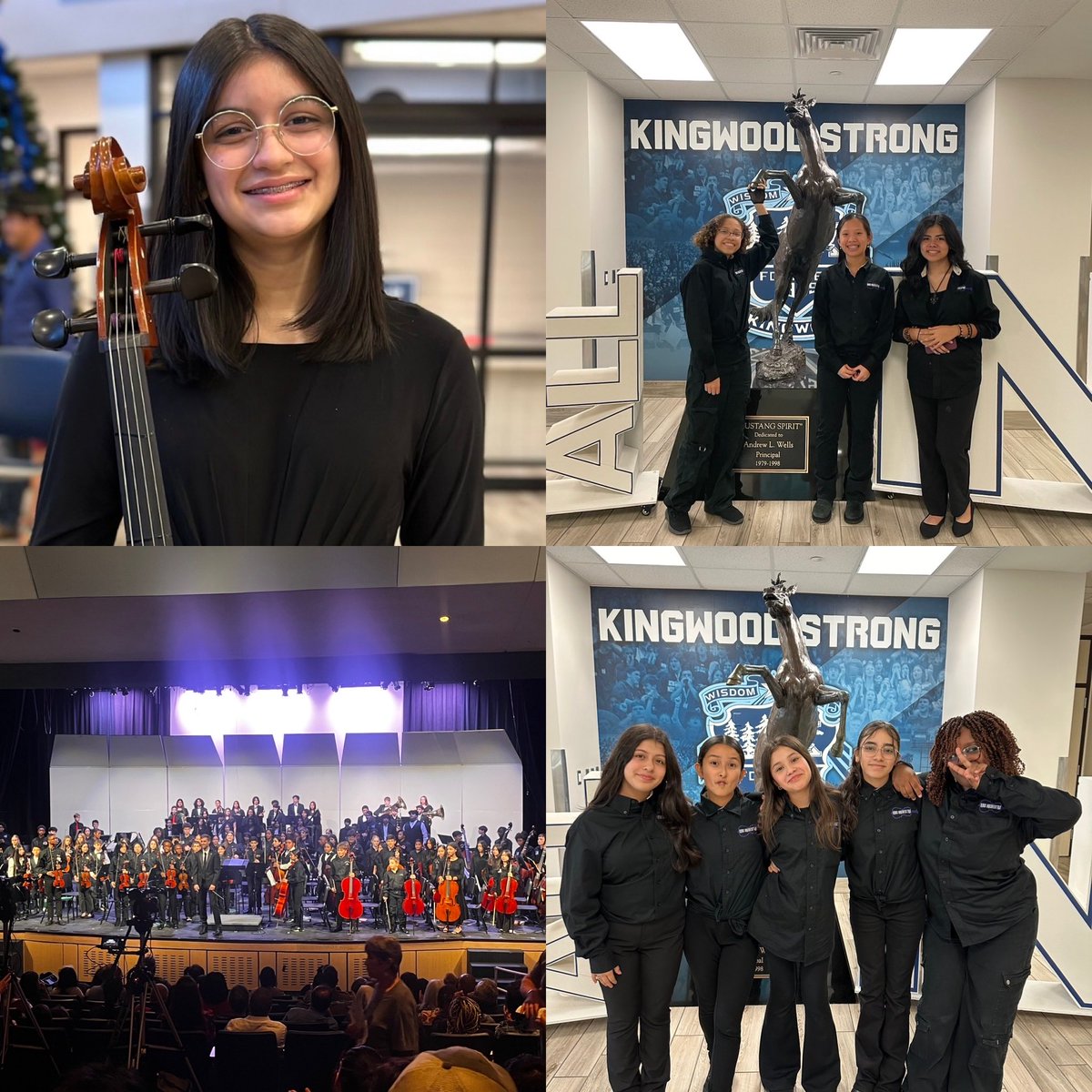 Very proud of our Region Orchestra Members from ⁦<a href="/HumbleISD_HMS/">Humble Middle School</a>⁩ and <a href="/HumbleISD_SMS/">Ross Sterling MS</a>! They played GREAT concerts yesterday!