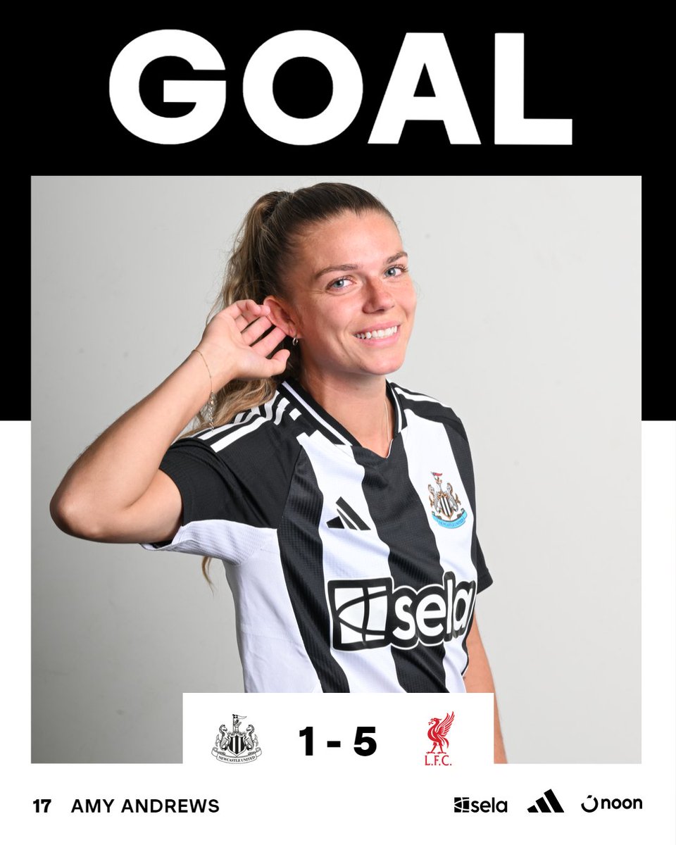 NUFCWomen's tweet photo. Amy Andrews pulls one back!

[1-5] 88' https://t.co/WNxwA2RF88