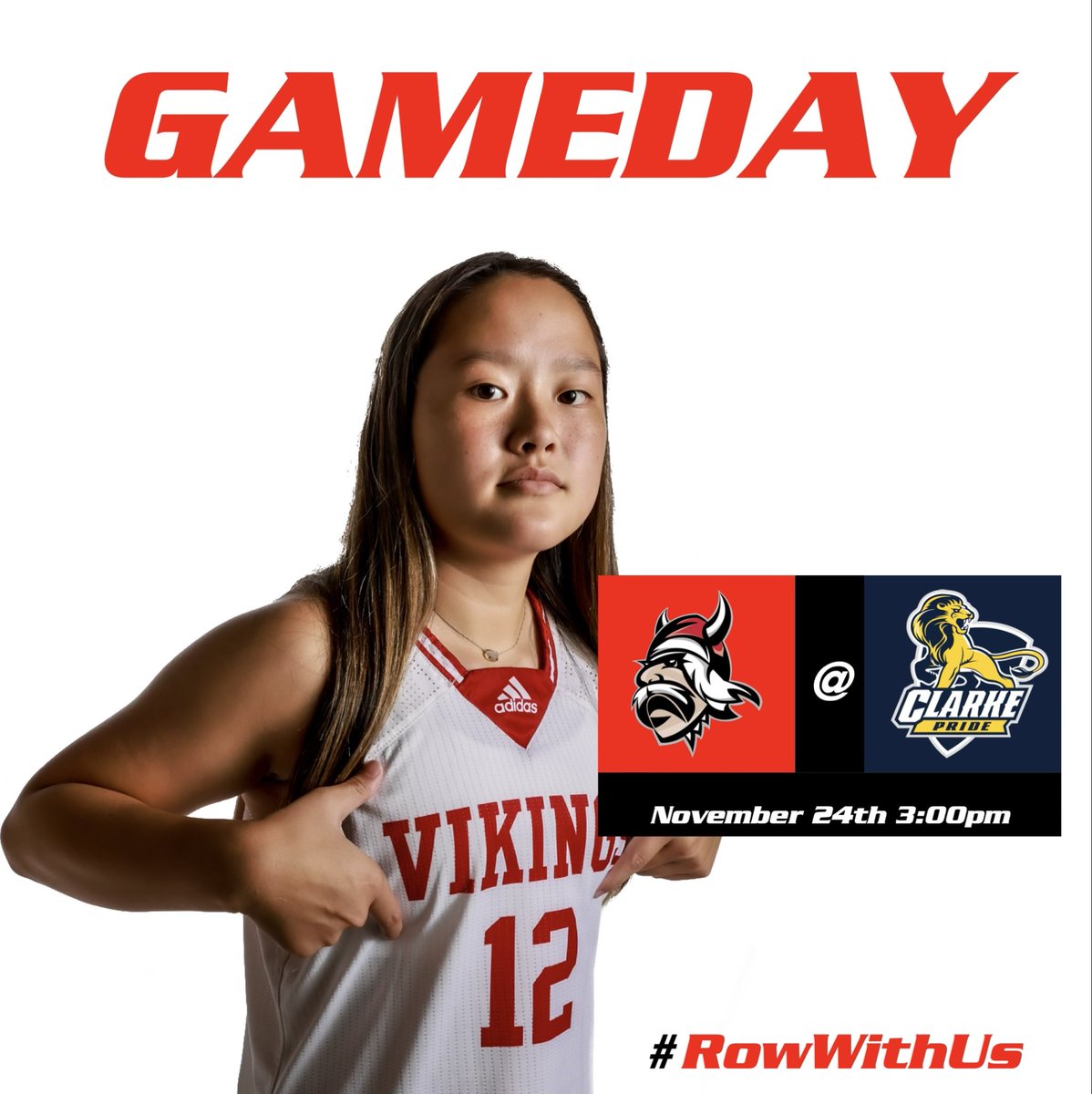 gv_wbb's tweet photo. ♥️🖤 Ｖａｒｓｉｔｙ Ｒｅｓｅｒｖｅ 🖤♥️

🆚 Clarke (Double Header)
📍Dubuque, IA
⏰ 3:00 pm 
🎥 https://t.co/5t14C0cWjx https://t.co/myp6K4NnQN