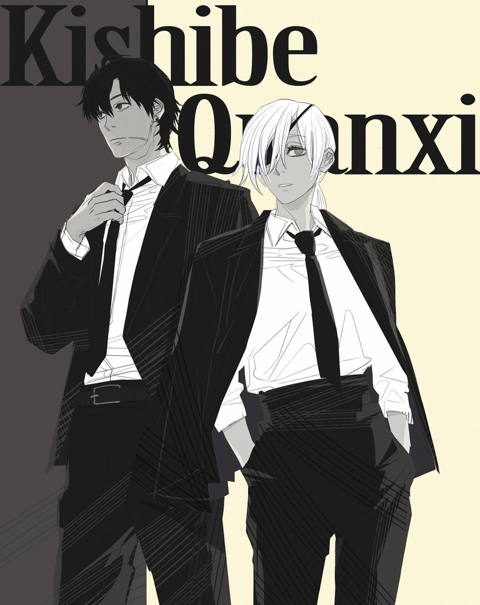 gomatora5656's tweet photo. 若岸クァ　落書き

ナマコさん主催の「お前達100点祭り」参加FAです
#岸100点祭
#チェンソーマン #chainsawman https://t.co/rsW989mV35