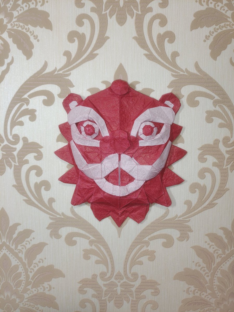 勝平得之『大日堂舞楽・権現舞』（獅子舞） 飾り布 テーブルセンター 4