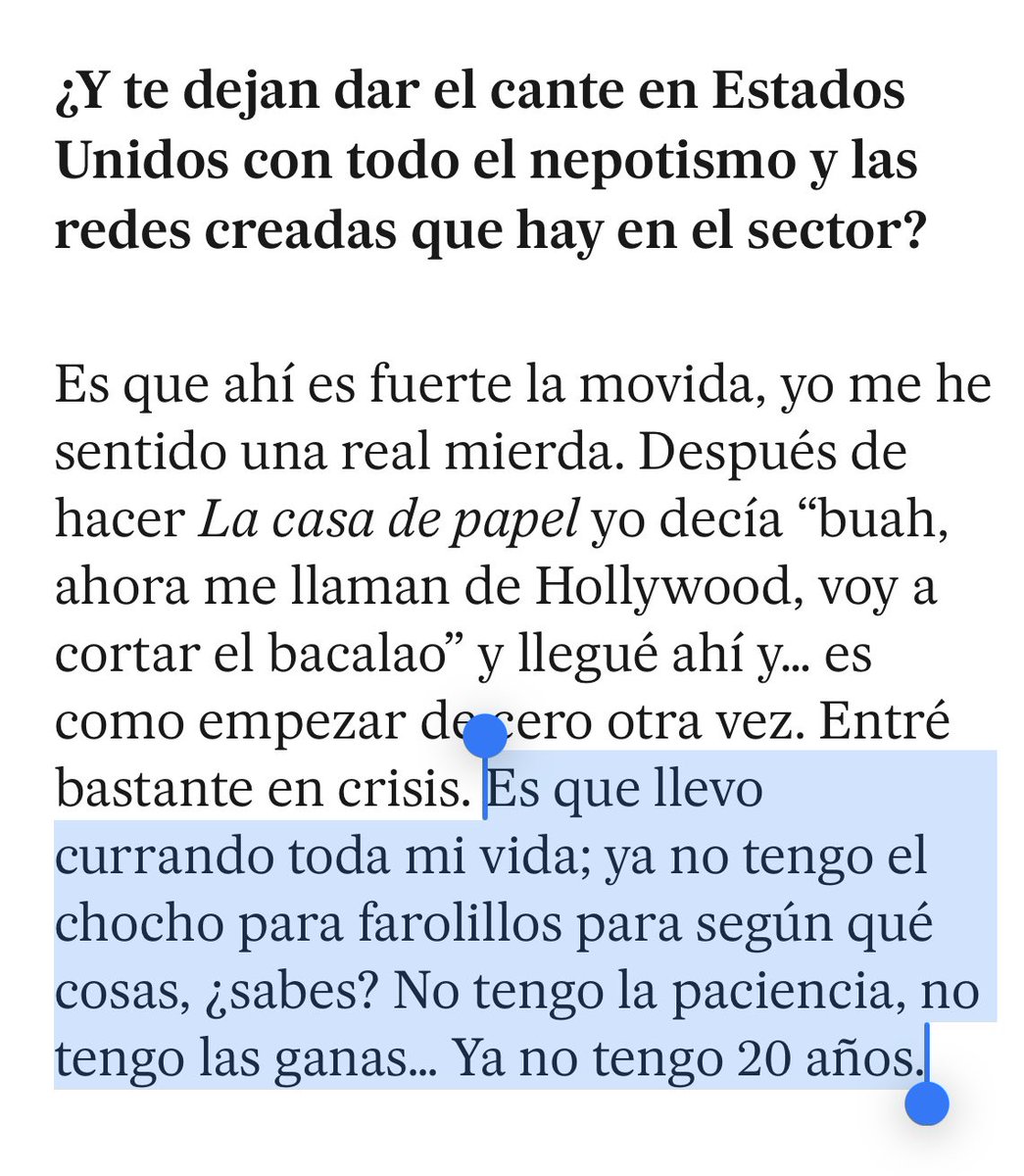 compIutense's tweet photo. mi primera entrevista QUE ADEMÁS es en portada y QUE ADEMÁS es a úrsula corberó… qué cosa más guay. espero que os guste 🫡🤲🏻 https://t.co/LieaEr7EUc