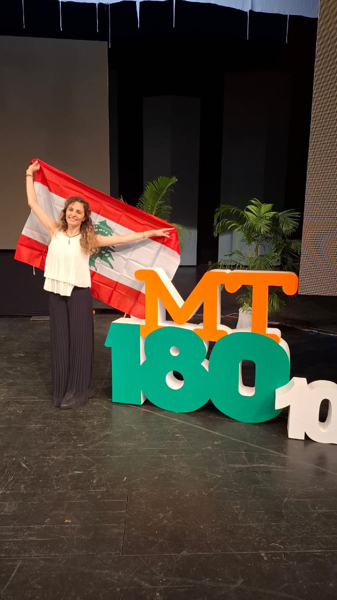 YaraMahfouz12's tweet photo. Ravie d'avoir représenté le #Liban et Moyen-Orient à la finale internationale de la compétition "Ma thèse en 180 secondes" MT180 à Abidjan, côte d'ivoire 🇨🇮 organisée par @auf_org avec des finalistes de 19 pays #MT180 @AUF_MoyenO #French #threeminutesthesis #PhD #publicspeaking https://t.co/UmQj74zyeU