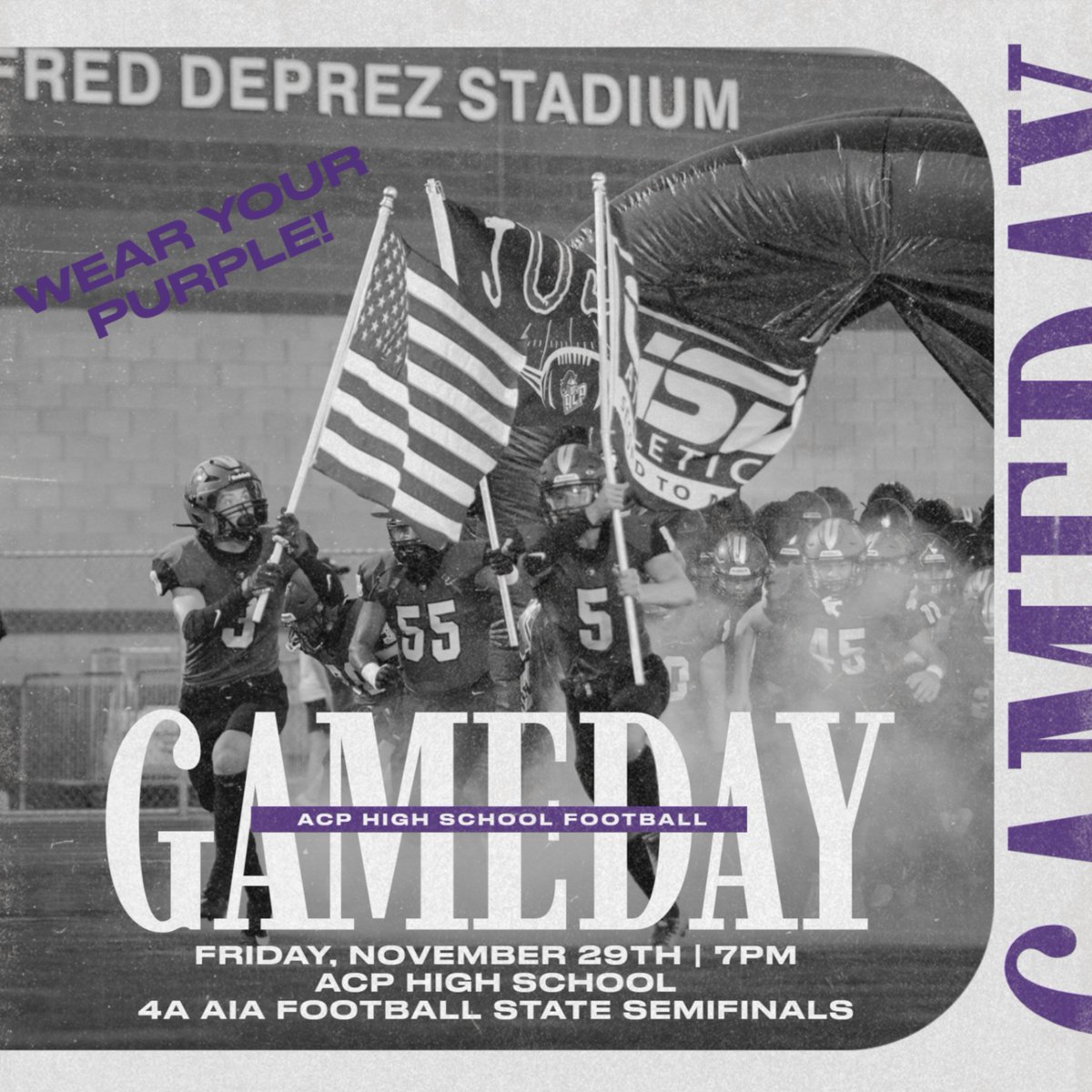 SEMIFINALS THIS WEEK AGAINST SNOWFLAKE! @cusdathletics @acp_cheer @acpfootball17