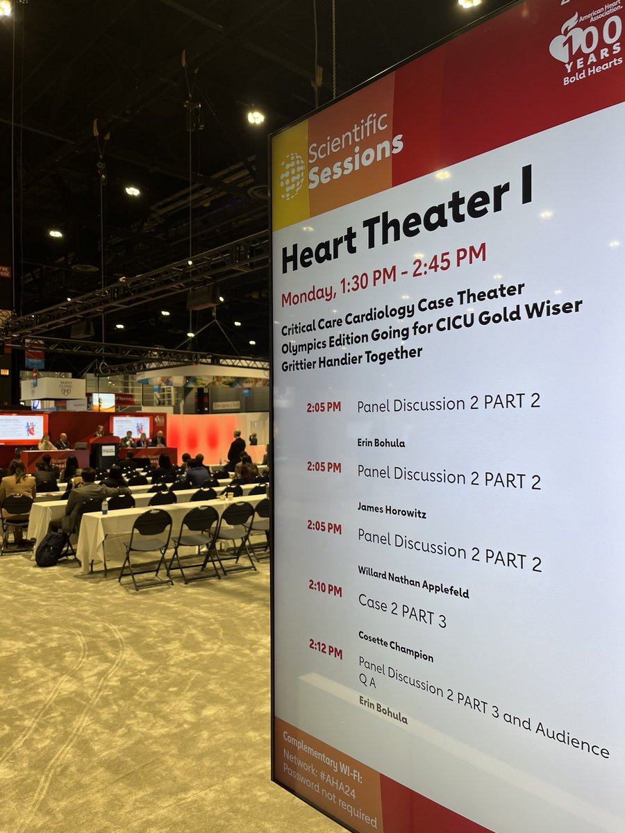Willard Applefeld MD (@wapplefeld) on Twitter photo So incredibly proud of terrific <a href="/DukeCardFellows/">Duke Cardiology Fellows</a> and upcoming Critical Care Cardiology star <a href="/CosetteChampion/">Cosette Champion, MD</a> who presented a challenging #CICU case at <a href="/AHAScience/">AHA Science</a> scientific sessions last weekend.
Now that the dust has settled from #AHA24, here’s what I learned 🧵 So incredibly proud of terrific <a href="/DukeCardFellows/">Duke Cardiology Fellows</a> and upcoming Critical Care Cardiology star <a href="/CosetteChampion/">Cosette Champion, MD</a> who presented a challenging #CICU case at <a href="/AHAScience/">AHA Science</a> scientific sessions last weekend.
Now that the dust has settled from #AHA24, here’s what I learned 🧵