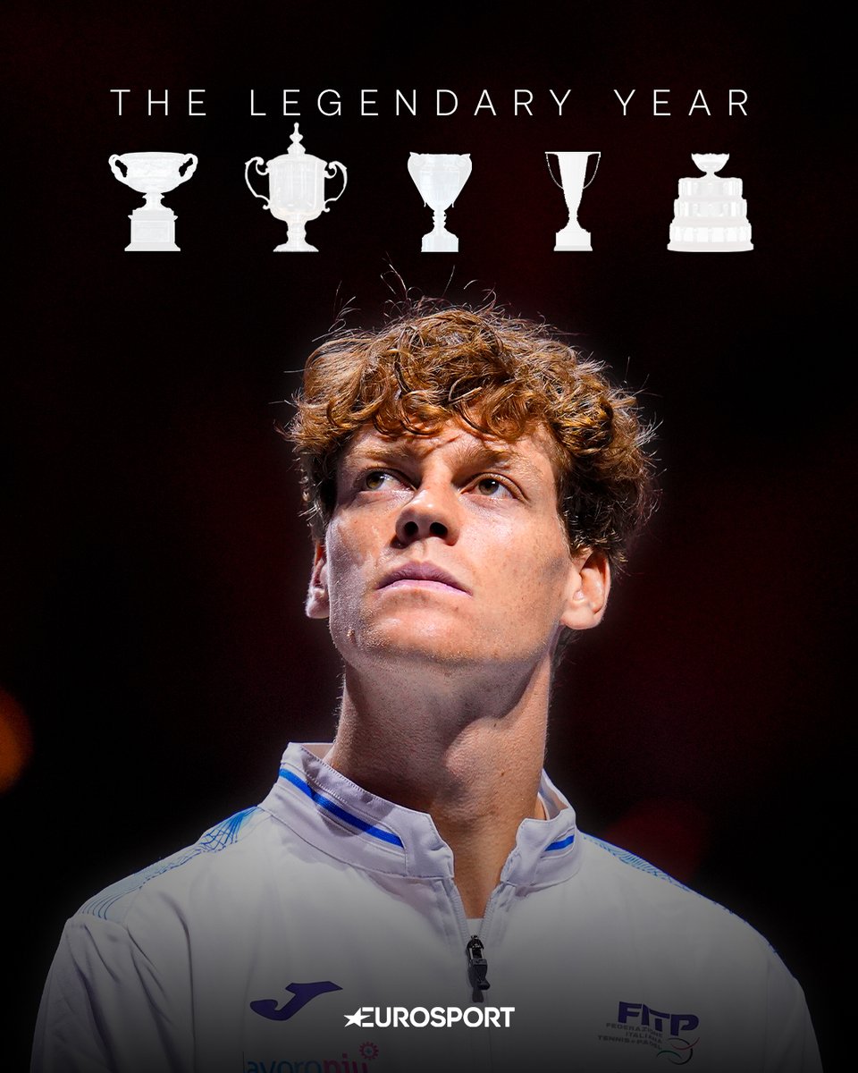 Eurosport_IT's tweet photo. 𝐒peciale.
𝐒traordinario.
𝐒inner.

 #Sinner #DavisCup #EurosportTENNIS https://t.co/19cHXk9iHQ