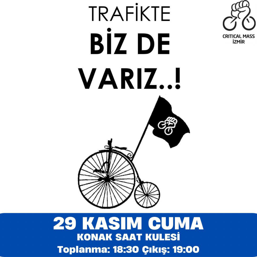 Critical Mass İzmir tweet media