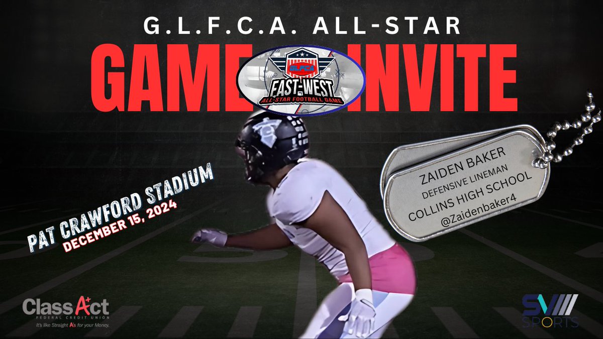 Building Lives Through Sports Network (@blts_network) on Twitter photo 🚨<a href="/GLFCA1/">GLFCA</a> EAST VS. WEST ALL-STAR FOOTBALL GAME🚨
DATE: DECEMBER 15, 2024
LOCATION: <a href="/Ballard_Bruins/">Ballard Bruin Athletics</a> (LOUISVILLE, KY)
☆Congrats to <a href="/Zaidenbaker4/">Zaiden baker</a> of <a href="/MLCTitanCoach/">MLCHS Titan Football</a> on his OFFICIAL INVITE to the 2024 GLFCA East vs. West All-Star Football Game☆
*FURTHER DETAILS SHARED LATER* 🚨<a href="/GLFCA1/">GLFCA</a> EAST VS. WEST ALL-STAR FOOTBALL GAME🚨
DATE: DECEMBER 15, 2024
LOCATION: <a href="/Ballard_Bruins/">Ballard Bruin Athletics</a> (LOUISVILLE, KY)
☆Congrats to <a href="/Zaidenbaker4/">Zaiden baker</a> of <a href="/MLCTitanCoach/">MLCHS Titan Football</a> on his OFFICIAL INVITE to the 2024 GLFCA East vs. West All-Star Football Game☆
*FURTHER DETAILS SHARED LATER*