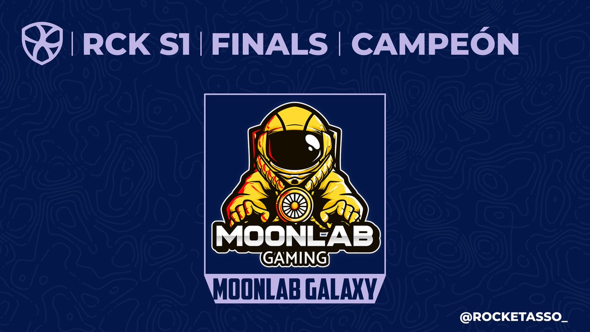 RCK - RocketAsso (@rocketasso_) on Twitter photo Tenemos campeón de la RCK Season 1 ! 🥳
<a href="/MoonLabGaming/">MoonLab Gaming</a> se corona en la final con un aplastante 4-0 que cierra el completo transcurso de toda la season.
Enhorabuena a <a href="/Kirox__RL/">Kiroxsinho</a> <a href="/cocoo_rl/">cocoo.rl</a> <a href="/xept_6/">xEpt.</a> y <a href="/extaahh/">extah</a> Tenemos campeón de la RCK Season 1 ! 🥳
<a href="/MoonLabGaming/">MoonLab Gaming</a> se corona en la final con un aplastante 4-0 que cierra el completo transcurso de toda la season.
Enhorabuena a <a href="/Kirox__RL/">Kiroxsinho</a> <a href="/cocoo_rl/">cocoo.rl</a> <a href="/xept_6/">xEpt.</a> y <a href="/extaahh/">extah</a>