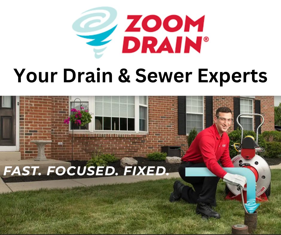Number1BestBiz's tweet photo. Family-owned and operated, Nashville’s @ZOOMDRAIN team (Bret, Kathy and their son Garrett Foster) are dedicated to providing solutions that fit your schedule and needs. https://t.co/hG7Owxzcgi https://t.co/VskFCTX5gi