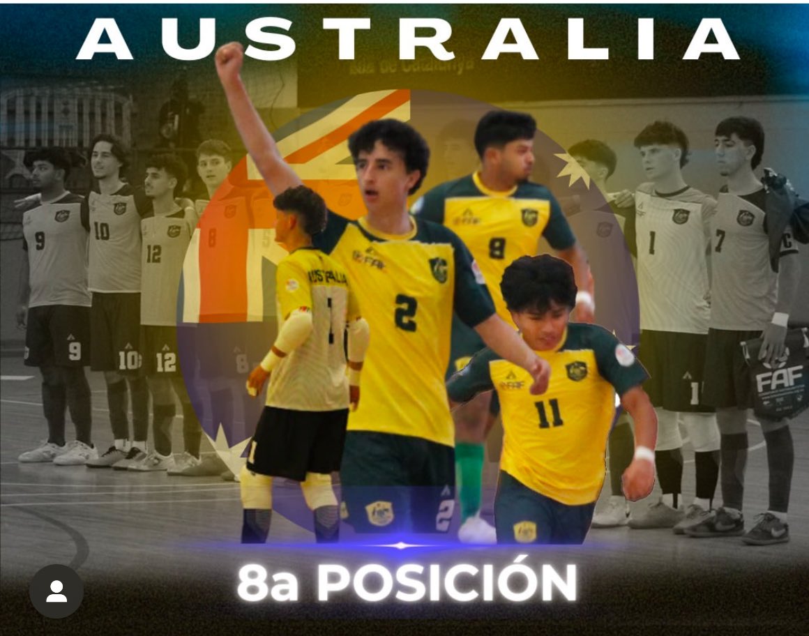 Australia finish 8th in tbe 2024 AMF C-20 Futsal World Cup!