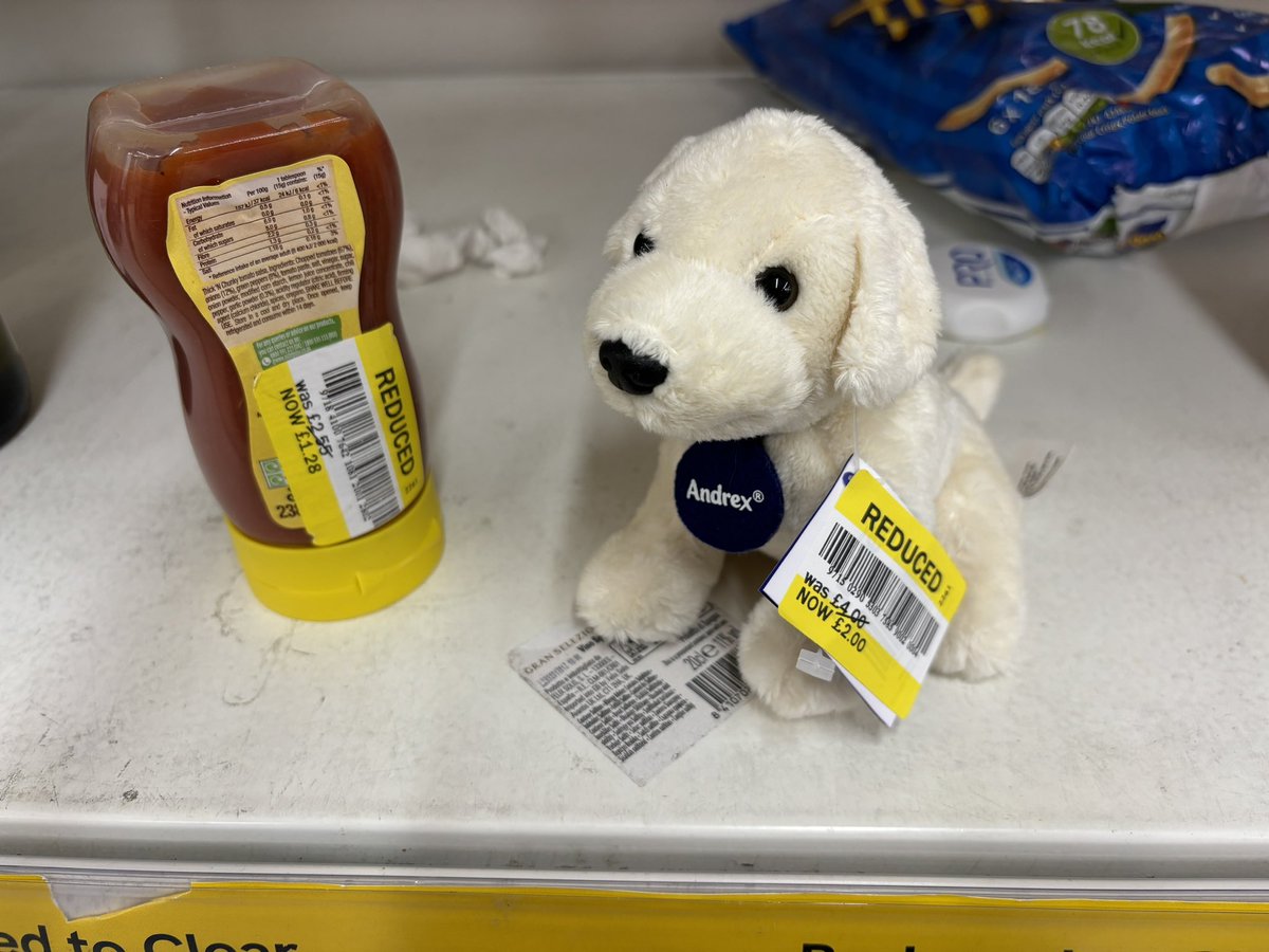 The ‘reduced to clear’ shelf at Tesco in @shitchester doesn’t normally pull at the heartstrings…