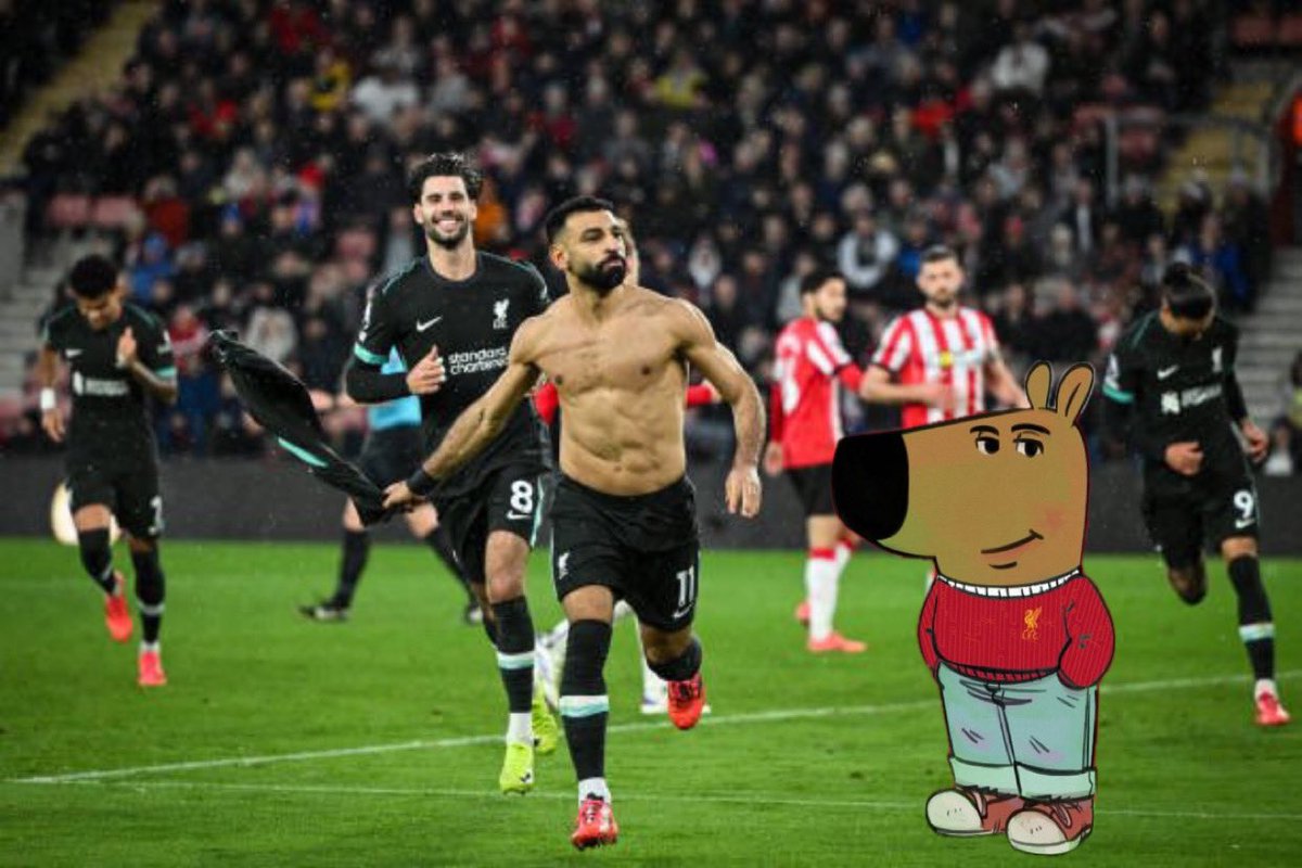 Når du ligger under 2-1 mot tabelljumboen og hele fotballverden håper du taper,

men du er en chill fyr som vet at Salah snur kampen