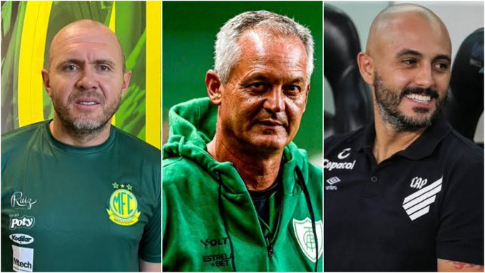 Quatro nomes são cotados para assumir o Coritiba