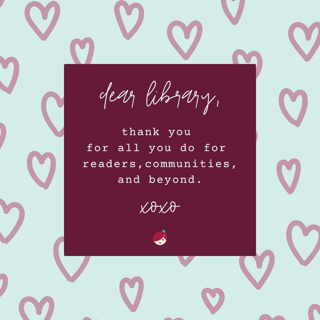 LibbyApp's tweet photo. 📣 What has the #library done for your life? #LibbyApp #CheckOutYourLibrary #LibraryLove #Bookish #BookTwitter https://t.co/rS3qMR5uOE