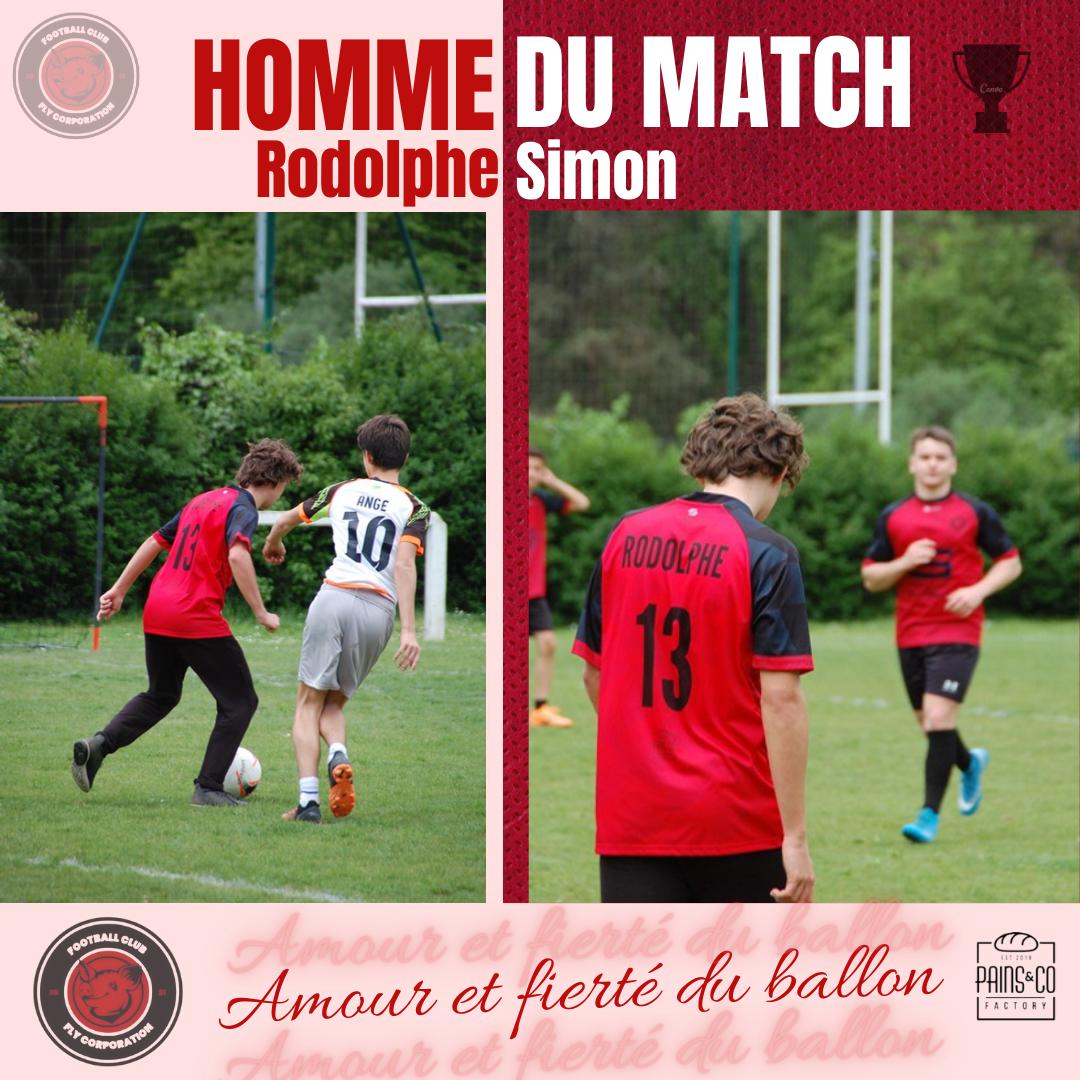 FC_Fly_Corp's tweet photo. Rodolphe Simon est élu MVP de la rencontre 💪🔥🏆 https://t.co/gM0KXwGB6I