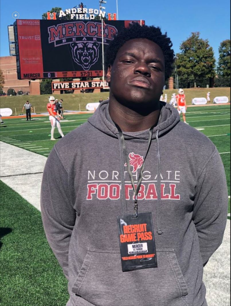 Raymond Vargas (@rayjvargas_54) on Twitter photo Had a great Game Day visit <a href="/MercerFootball/">Mercer Football</a> yesterday. Thanks again <a href="/CoachJones_25/">Fred Jones</a> for the invite and congrats on being SoCon Champs!
<a href="/kwhit4/">Kevin Whitley</a> <a href="/ngfbrecruits/">Northgate Football Recruits</a> <a href="/RecruitGeorgia/">Recruit Georgia</a> <a href="/Coach_OBrien/">Matthew O'Brien</a> <a href="/Coach_Ogletree/">Alexander Ogletree</a> <a href="/CoachTen10/">Coach Brandon Tennie</a> <a href="/CoachChaseSmith/">Coach Chase Smith</a> <a href="/SoutheastElite_/">Southeast Elite Prospects</a> Had a great Game Day visit <a href="/MercerFootball/">Mercer Football</a> yesterday. Thanks again <a href="/CoachJones_25/">Fred Jones</a> for the invite and congrats on being SoCon Champs!
<a href="/kwhit4/">Kevin Whitley</a> <a href="/ngfbrecruits/">Northgate Football Recruits</a> <a href="/RecruitGeorgia/">Recruit Georgia</a> <a href="/Coach_OBrien/">Matthew O'Brien</a> <a href="/Coach_Ogletree/">Alexander Ogletree</a> <a href="/CoachTen10/">Coach Brandon Tennie</a> <a href="/CoachChaseSmith/">Coach Chase Smith</a> <a href="/SoutheastElite_/">Southeast Elite Prospects</a>