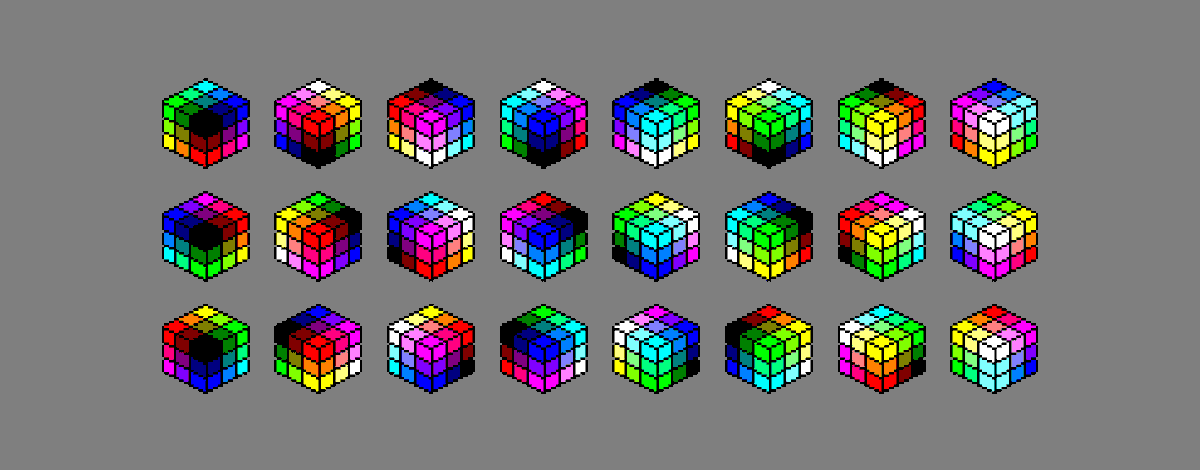 Most outputs of VISTA use the CPC colour palette. This is a reference to the first computer I ever played with—an Amstrad CPC 6128.