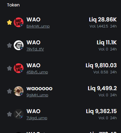 sol_wao's tweet photo. 🚨Please confirm CA before buy the dip🚨
There are multiple tokens not belong to us.
👇Correct one👇
BA4nWrV3CbGzdJz6EJgbXRpLiFXyaFv4wam8pDfbpump