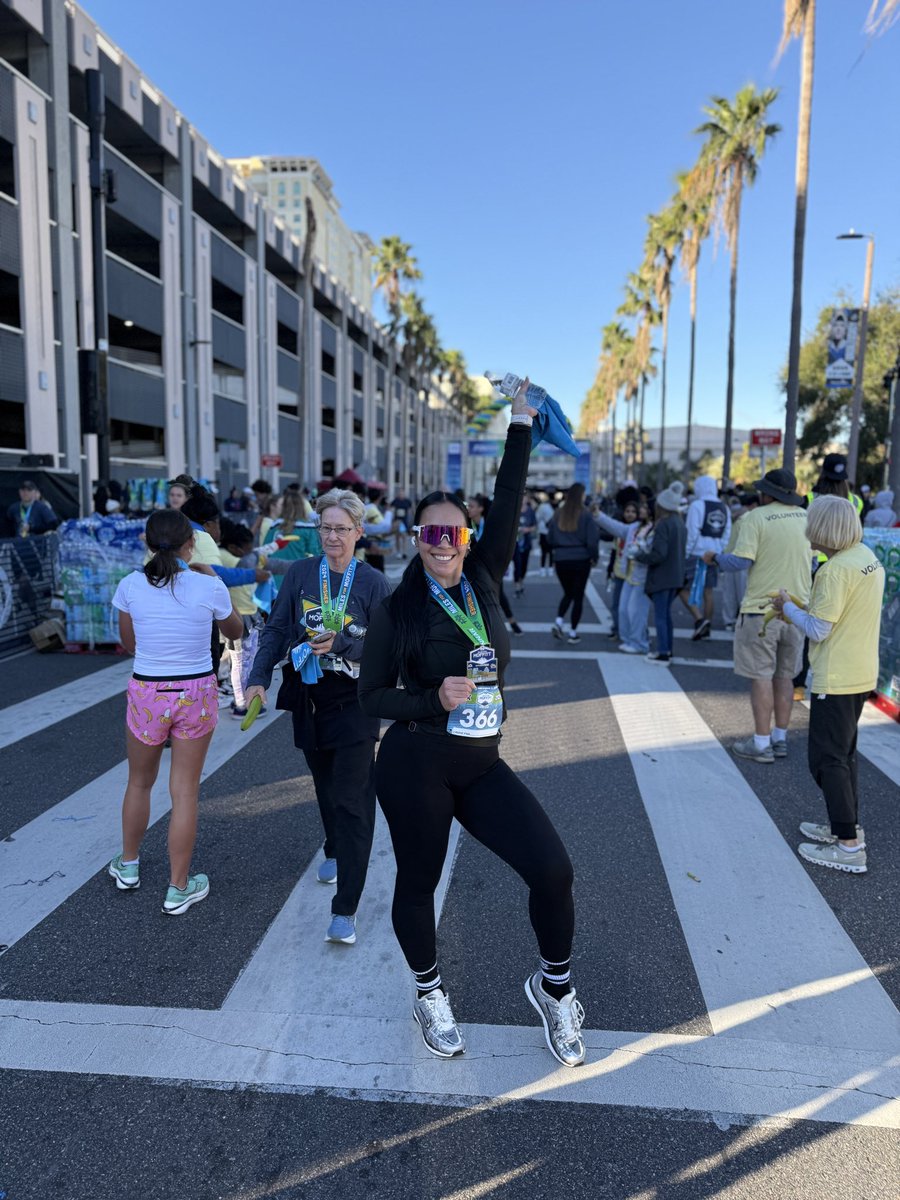 NicoleKHinojosa's tweet image. Spent Saturday completing my first 10k run w/ my work bestie! @ValdesKyara Thank you for encouraging me to sign up, I am so proud of us for not giving up &amp;amp; running the whole thing! when’s our next race?! #LifeAtATT #HealthyHabits #RunningForACause #MilesforMoffitt @One_FLA