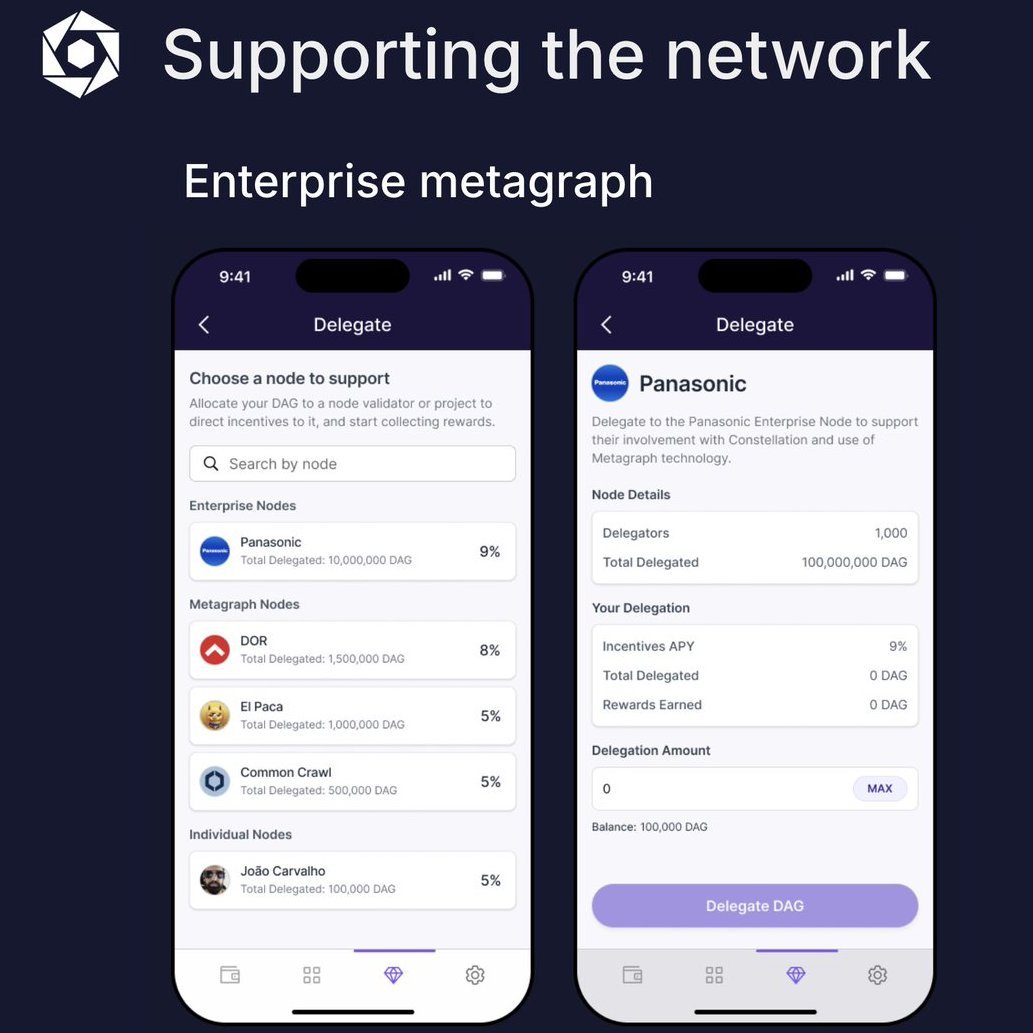 🚨 Panasonic is Making Blockchain History

<a href="/PanasonicNA/">Panasonic North America</a>  is set to become the first enterprise ever to launch a public blockchain network with its own Metagraph Layer 1 on <a href="/Conste11ation/">Constellation Network</a> $DAG HGTP. 

This groundbreaking move redefines enterprise innovation, enabling decentralized