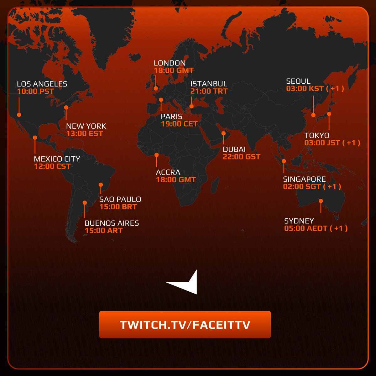 How you experience FACEIT will be changed forever. Join us for the big reveal soon...

🗓️ Tomorrow, 6pm GMT
🔗 twitch.tv/faceittv