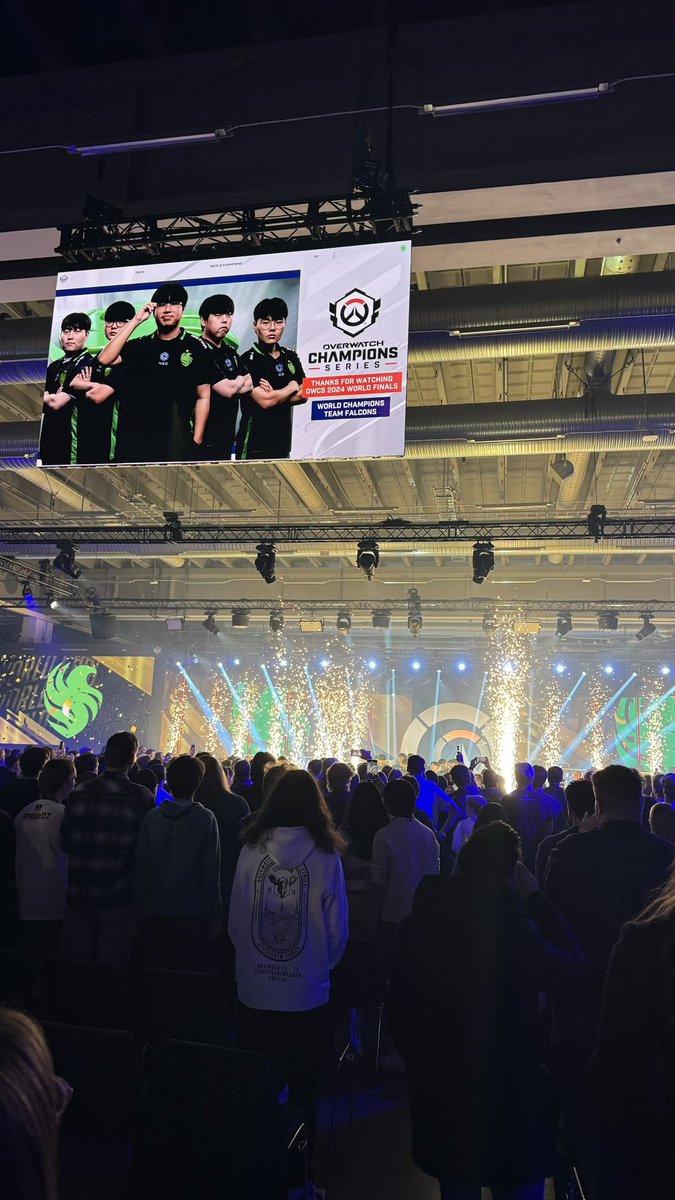 Watching the OWCS finals live at Dreamhack Stockholm was actually kinda INSANE. ❤️  #DHStockholm #OWCSFinals