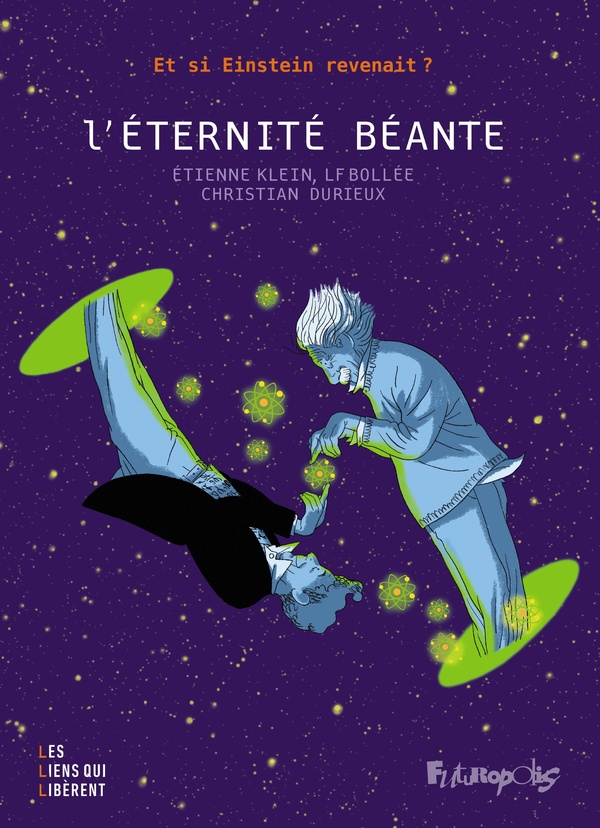 Lundi 25 novembre à 18h à l'Espace Ouest-France de Rennes j'animerai la rencontre de Etienne Klein, Laurent-Frédéric Bollée &amp; Christian Durieux pour leur BD L'éternité béante. Et si Einstein revenait ?
Une rencontre de la librairie Le Failler
librairielefailler.fr/agenda-164706/…
<a href="/editionsLLL/">LesLiensQuiLibèrent</a>