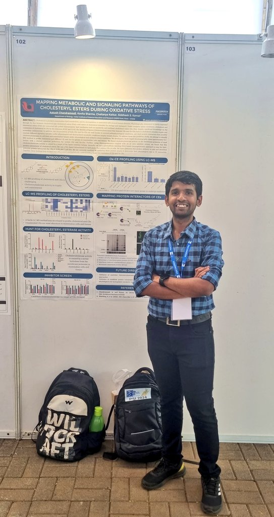 Aakash Chandramouli (@aakash0308) on Twitter photo Had a wonderful time presenting my work at the 16th Annual <a href="/ProteomicsIndia/">Proteomics Society, India</a> meeting in <a href="/csir_ncl/">CSIR-National Chemical Laboratory</a> over the past 3 days! Thanks <a href="/MaheshK30064042/">KulkuMJ</a> and Dr. Ashok for organizing this event!
Thank you <a href="/KamatLab_IISER/">Siddhesh Kamat</a> and <a href="/IISERPune/">IISER Pune</a> for the opportunity and support !!! :) Had a wonderful time presenting my work at the 16th Annual <a href="/ProteomicsIndia/">Proteomics Society, India</a> meeting in <a href="/csir_ncl/">CSIR-National Chemical Laboratory</a> over the past 3 days! Thanks <a href="/MaheshK30064042/">KulkuMJ</a> and Dr. Ashok for organizing this event!
Thank you <a href="/KamatLab_IISER/">Siddhesh Kamat</a> and <a href="/IISERPune/">IISER Pune</a> for the opportunity and support !!! :)