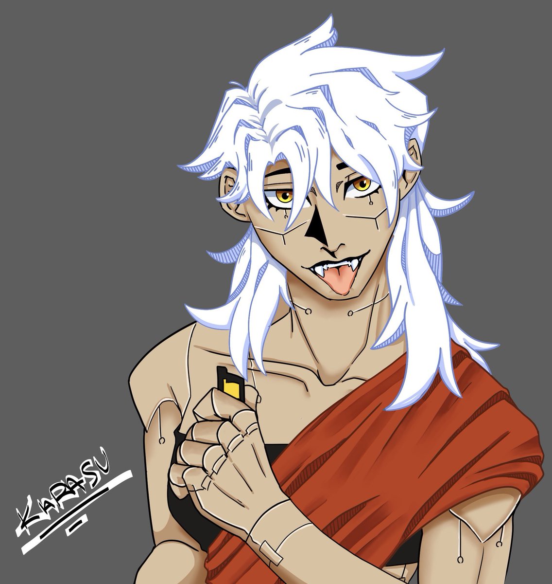 KachiArtBox's tweet photo. Been watching Cyberpunk lately

#cyberpunk
#OC
#characterart https://t.co/9mtgLdQXvY