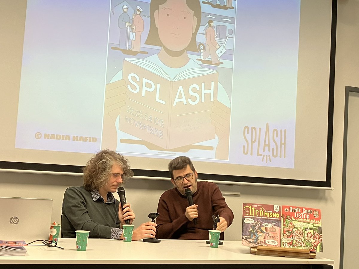 Furillo y Adrián Bago está mañana en el SPLASH entrevistándose recíprocamente y desgranando con acierto el tebeo patrio. Casi es tanto lo que les separa como lo que los une. 
<a href="/bagogabbahey/">Adrián Bago González</a> <a href="/elFurillo/">Furillo</a> <a href="/SplashSagunt/">SPLASH Sagunt</a>