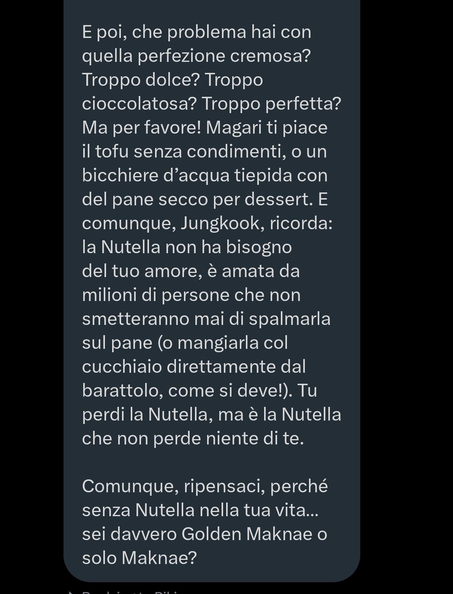 buonasera.