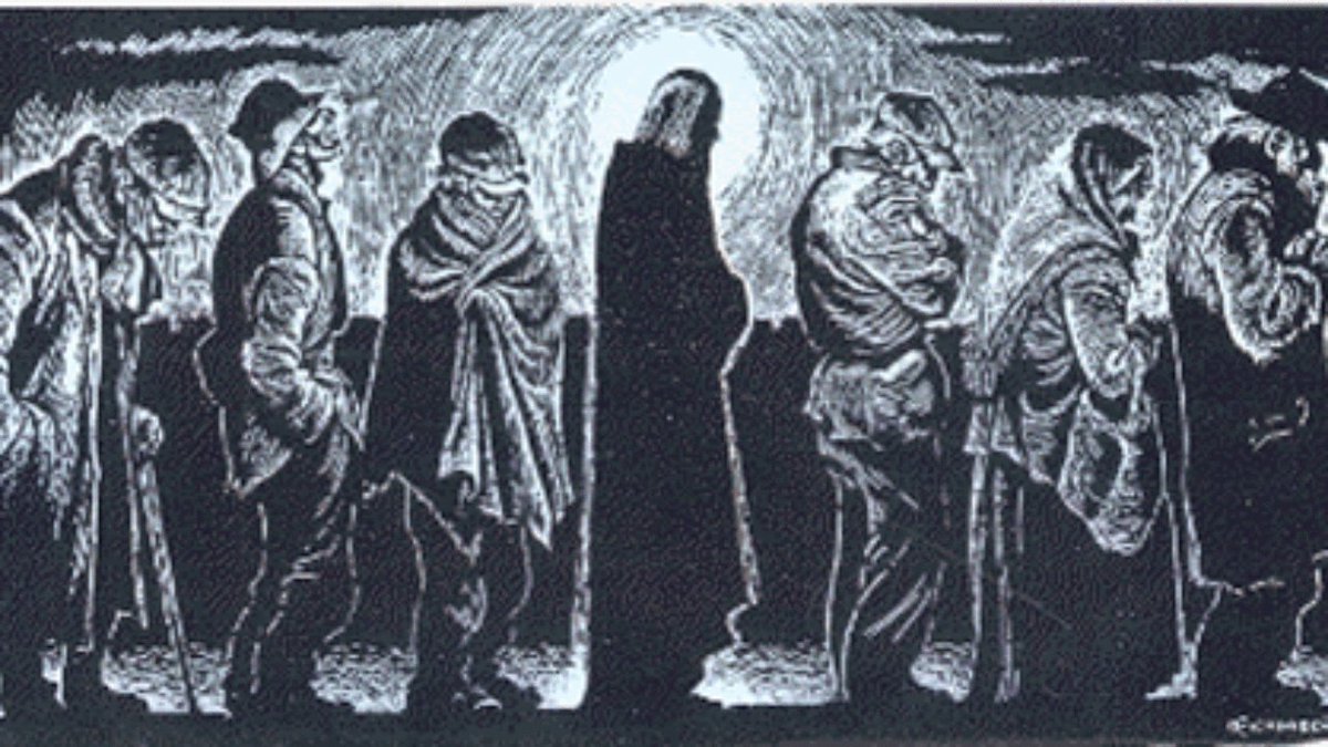 Christ the King--"But speaking the truth in love, we must grow up in every way into him who is the head, into Christ, from whom the whole body, joined &amp; knitted together by ... as each part is working properly, promotes the body’s growth in building itself up in love." Eph 4:16