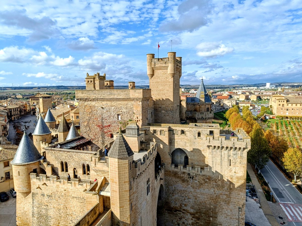 ferrandez_oscar's tweet image. Precioso el Palacio Real (castillo) de Olite en Navarra #castillo #palacio #olite #navarra #excursion