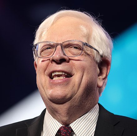 Apparently, ultra-MAGAt Dennis Prager is critically ill in the hospital. You may not know this, but Dennis Prager spends a considerable amount of his radio show blasting the medical profession. Doctors are key targets of his wrath and ire. Zero sympathy.