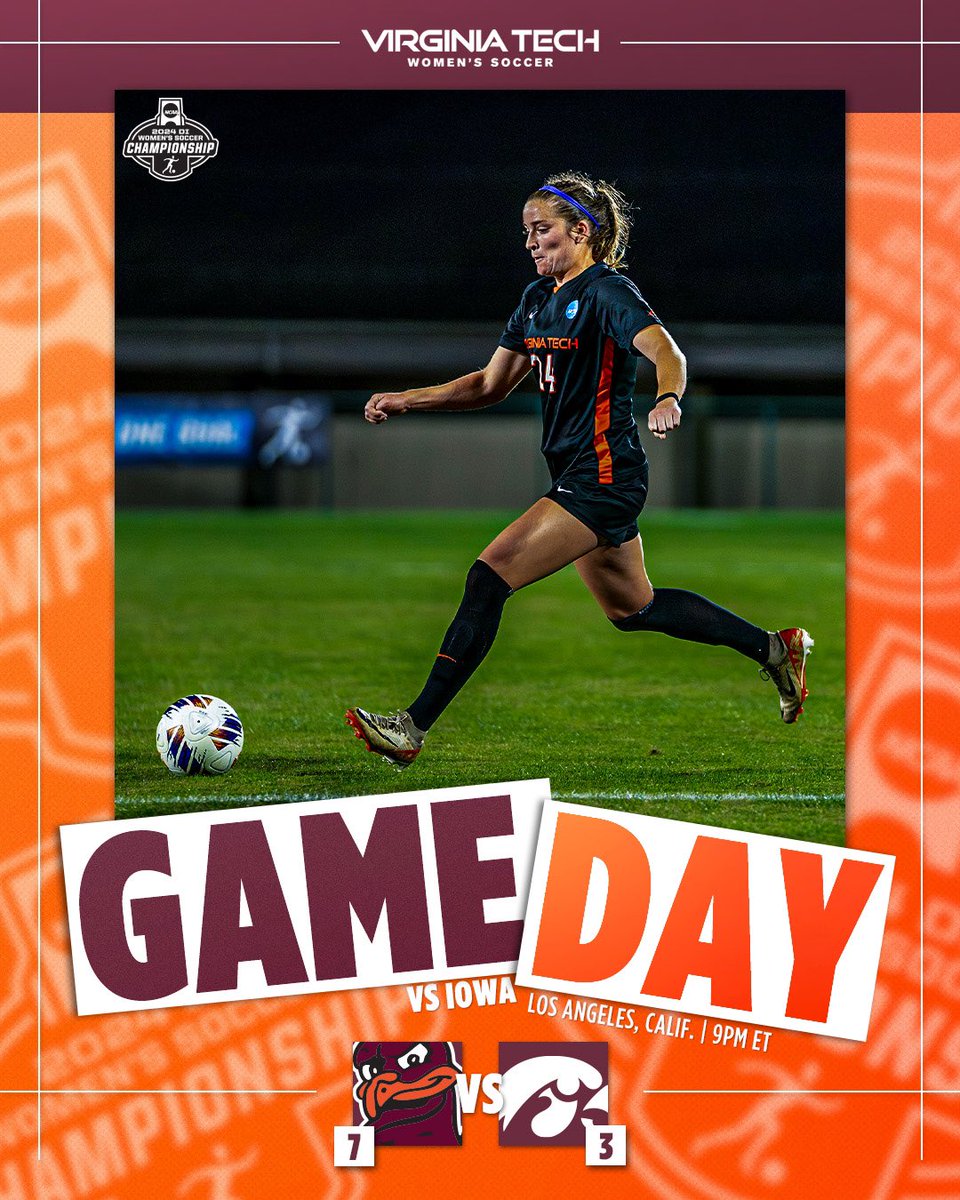 third round gameday‼️

➡️ - vthoki.es/WSOC24

#Hokies⚽️